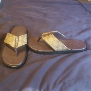 Men's Coach Flip Flops
